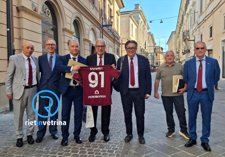 Una delegazione del Torino Calcio a Rieti e Cantalice per svelare la Stele in memoria di Gigi Meroni, la “Farfalla Granata”