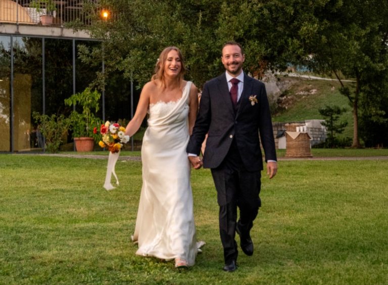 Matrimonio internazionale a Rieti: oltre dieci nazionalità per il sì di Chiara e Santiago