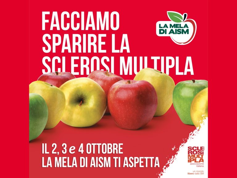Tornano a Rieti le Mele AISM: il 2, 3, 4 ottobre