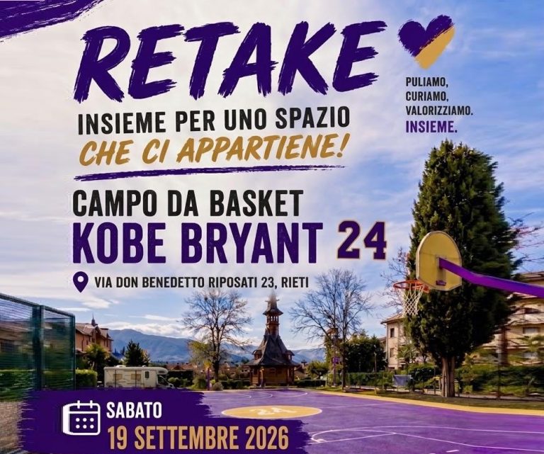 Al campo da basket “Kobe Bryant 24” Rotary, Rotaract e Interact insieme per la cura e la valorizzazione dei beni comuni