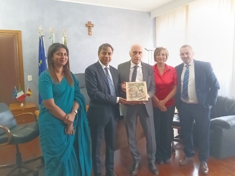 Delegazione diplomatica dello Sri Lanka visita la CCIAA di Rieti – VIterbo per lo sviluppo dei rapporti economici e commerciali