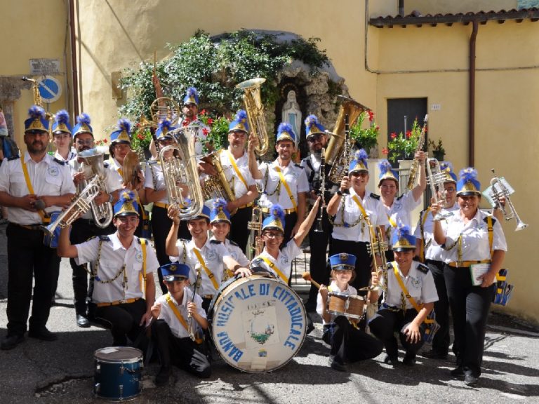 Tradizione, passione e futuro. La Banda Santa Cecilia di Cittaducale cerca nuovi musicisti