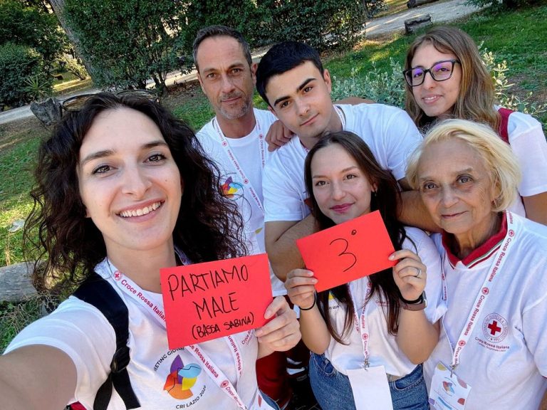 3° posto per i volontari Croce Rossa Bassa Sabina al Meeting Giovani CRI Lazio 2026