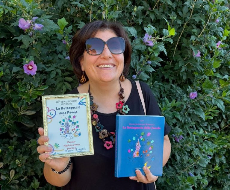 La sabina Flavia Braconi premiata al Concorso Nazionale “La botteguccia delle favole” con l’opera “Radici e Ali”