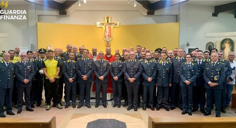 La Guardia di Finanza di Rieti festeggia il Patrono san Matteo