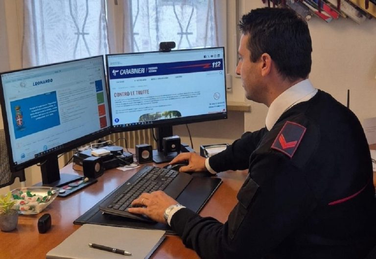 Compra un motore con un falso annuncio web. Carabinieri denunciano una truffatrice