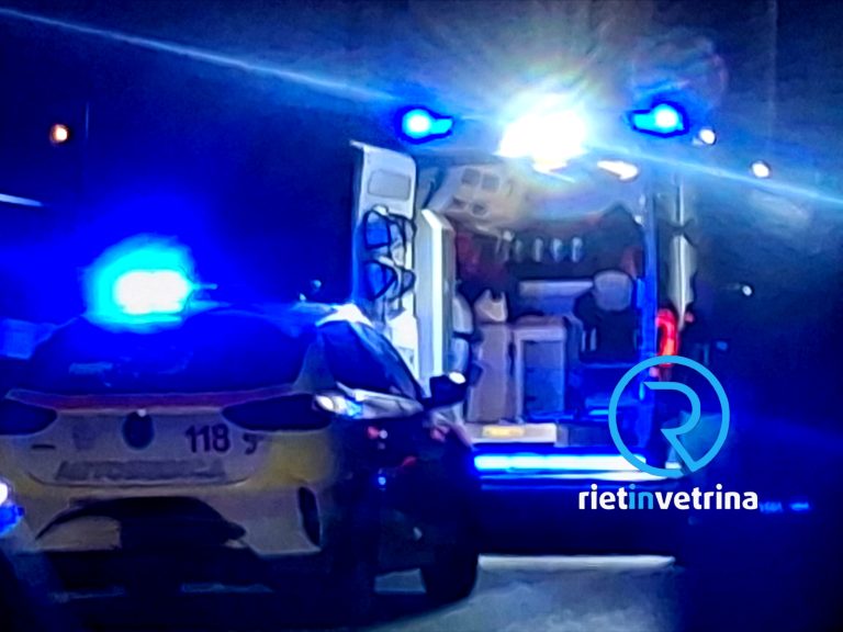 Incidente sulla Rieti – Terni: coinvolti due motociclisti