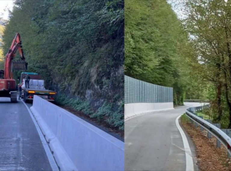 In corso la messa in sicurezza della SR521 Morro – Leonessa