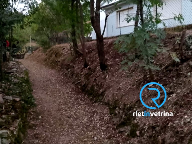 Ripulito il fosso La Valle a ridosso della scuola di Piani Poggio Fidoni