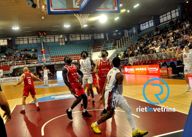 La Sebastiani Rieti vince ancora. Battuta Pistoia di coach Ciani