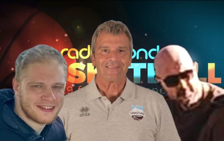 BASKETBALL – Oggi 12 ottobre ospiti Mauro Angelucci, Giovanni Messi, Maurizio Marinetti
