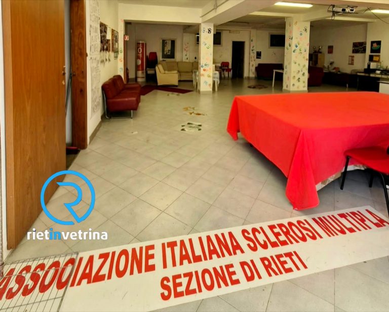 Grande novità per la Sezione AISM Rieti: da oggi aperta dal lunedi al venerdi
