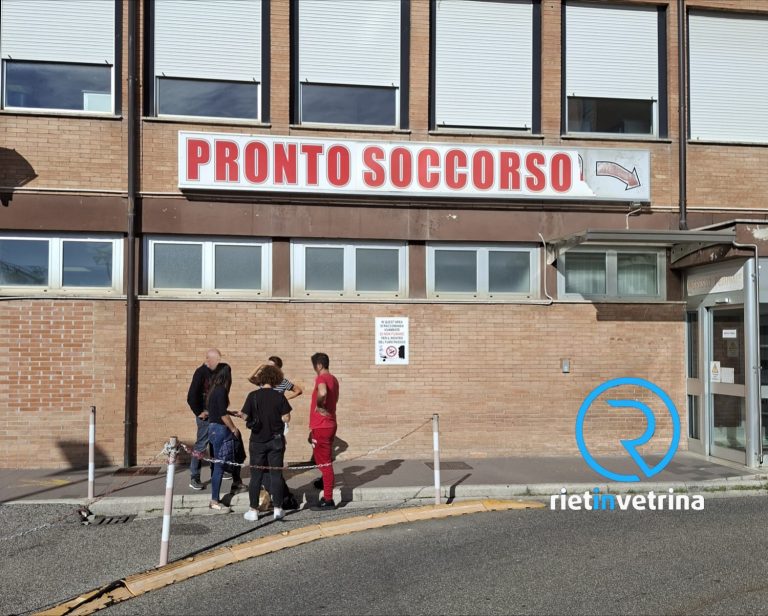 “Al Pronto Soccorso de Lellis di Rieti ho visto professionalità ed empatia. Grazie a tutto il personale”