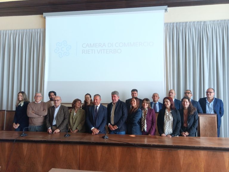 CCIAA Viterbo – Rieti, conferma Merlani: le congratulazioni di Confcommercio Lazio Nord