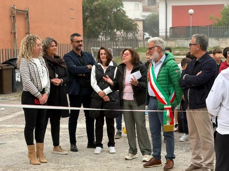 Comune Contigliano: “Una nuova entrata per le nostre scuole. Un nuovo spazio per la nostra comunità”