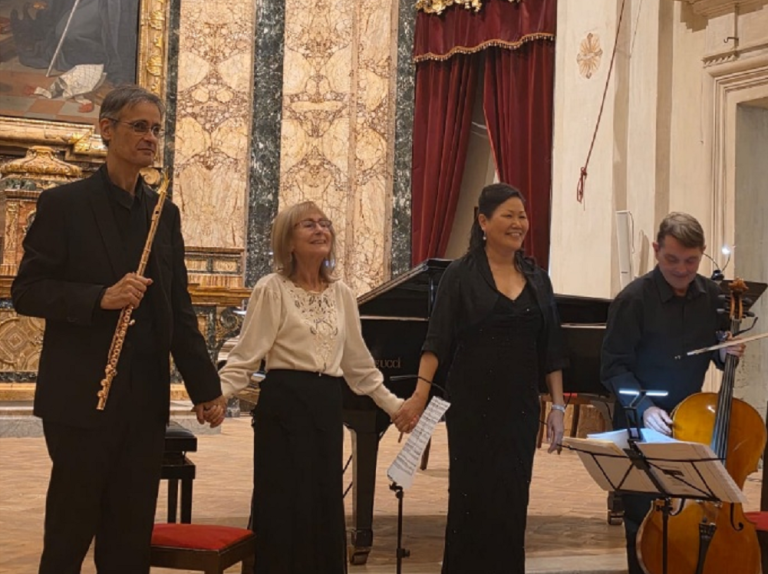 Nutrito pubblico per l’Ensemble Calliope all’Auditorium Santa Scolastica